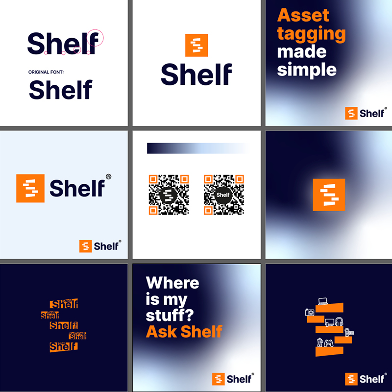 Shelf asset tagging